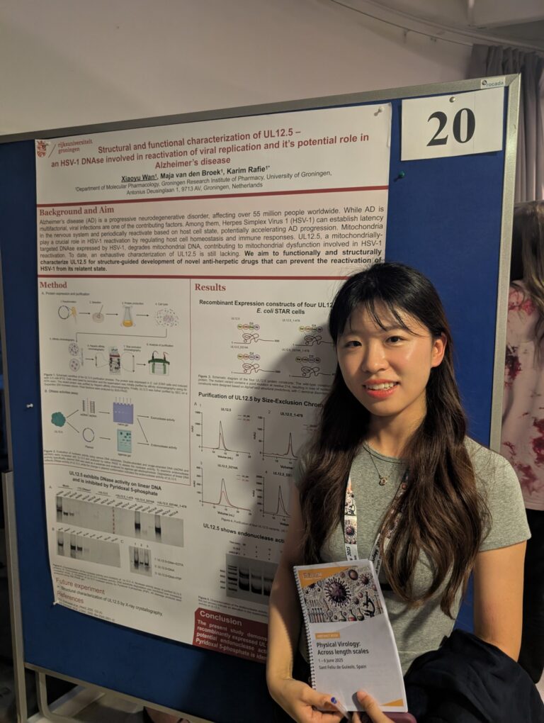 The Rafie lab attends the Physical Virology: across length scales meeting