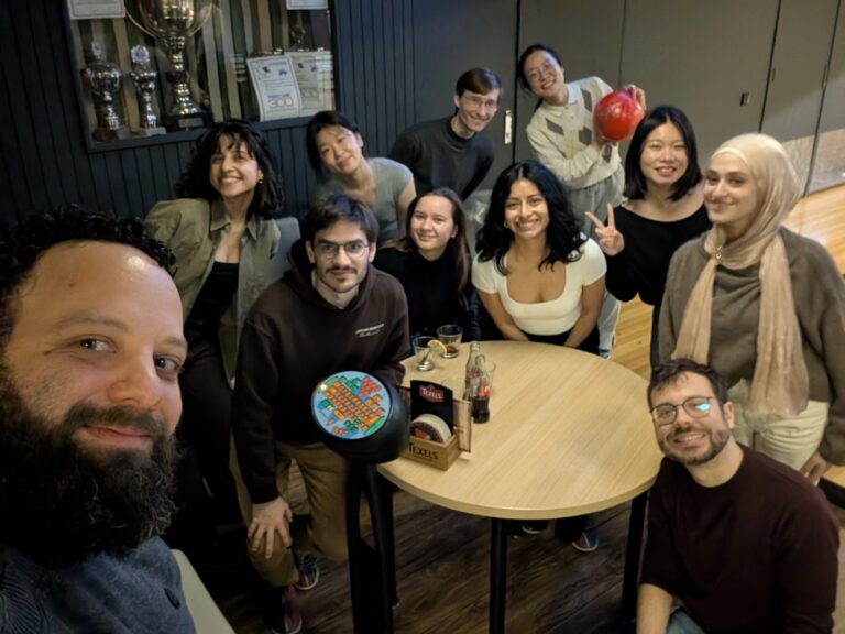 The lab is celebrating Karim getting tenure – Thanks to all for the help in getting me there!!!